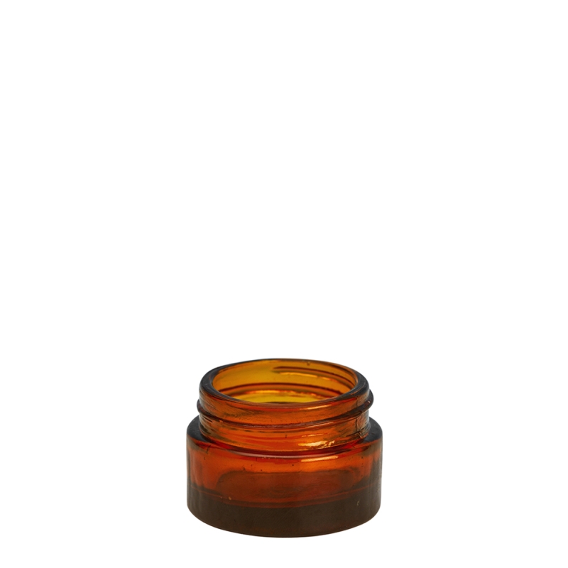15g Amber Cos Pot Unfitted (40mm)