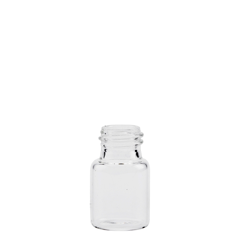 6ml Clear Squat Vial Unfitted (18mm)