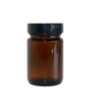 125ml Amber Cos Pot (48mm) (125ml capacity)