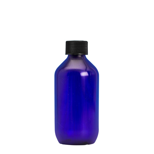 200ml Blue Prem PETG Btl (24mm)