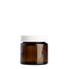 65ml Amber Cos Pot (48mm) (65ml capacity)