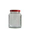 380ml Diamond Hex Jar (63mm)