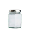 195ml Hex Jar (58mm)