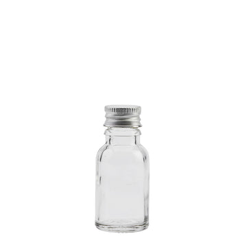 14ml Clear McCartney Vial & 18mm Alum Wad Cap
