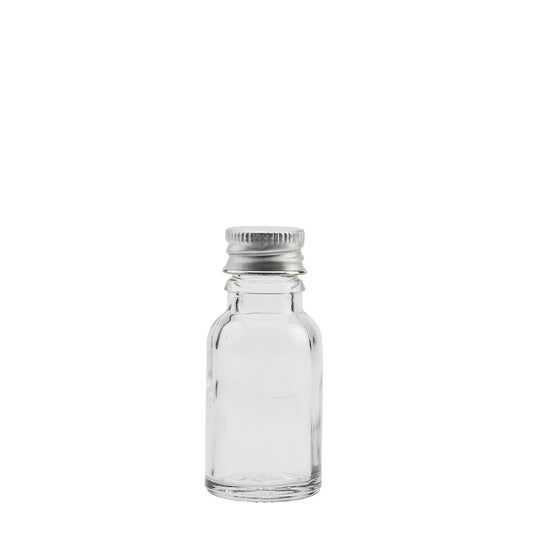 14ml Clear McCartney Vial & 18mm Alum Wad Cap