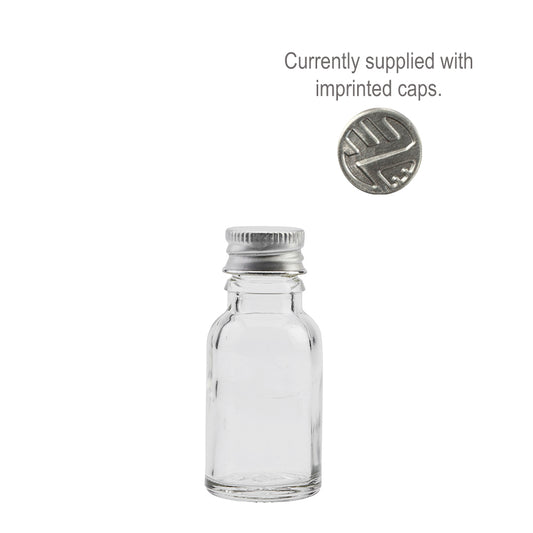 14ml Clear McCartney Vial & 18mm Alum Wad Cap