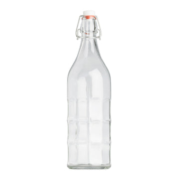 1000ml Clear Moresco Btl & Wire Cliptop