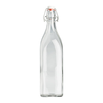 1000ml Clear Swing Btl & Wire Cliptop