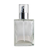 100ml Clear Rectan Cologne Btl (24mm)