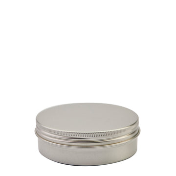 100ml Aluminium Pot & Alum Screw Cap