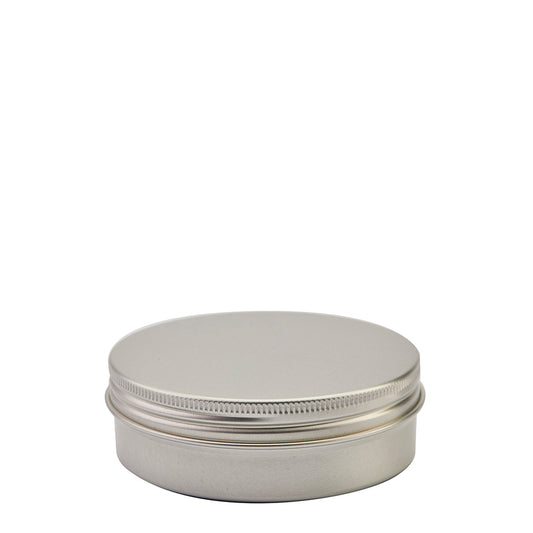 100ml Aluminium Pot & Alum Screw Cap
