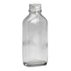100ml Clear Flat Oval Btl (24mm)
