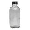 100ml Clear Flat Oval Btl (24mm)