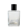 100ml Clear Rectan Cologne Btl (24mm)