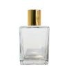 100ml Clear Rectan Cologne Btl (24mm)