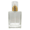 100ml Clear Rectan Cologne Btl (24mm)
