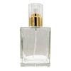 100ml Clear Rectan Cologne Btl (24mm)