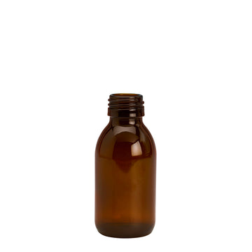 100ml Amber Syrup Btl (28mm)