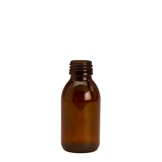 100ml Amber Syrup Btl (28mm)