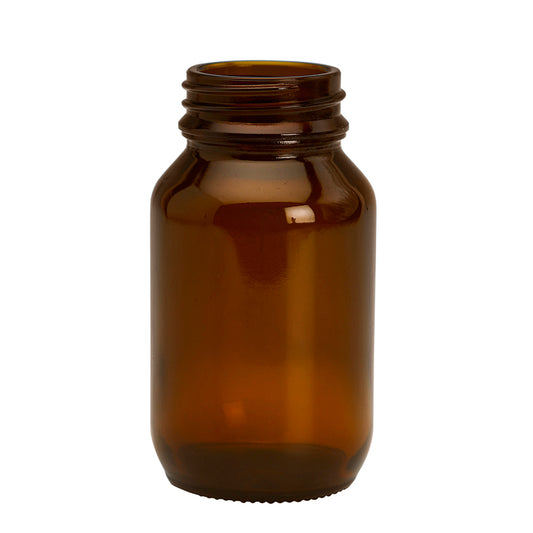 115ml Amber Glass Tablet (38mm)