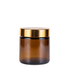 120ml Amber Cos Pot (China) Unfitted (58mm)
