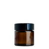 65ml Amber Cos Pot (48mm) (65ml capacity)