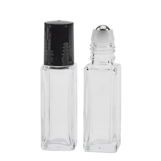 12ml Clear Sq Rollon (16mm)