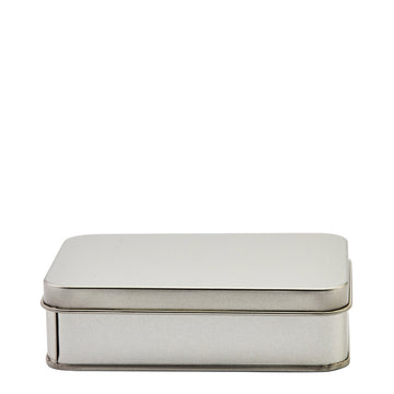 150ml Metal Rectangular Tin & Push On Lid