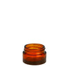 15ml Amber Cos Pot (40mm) (15ml capacity)