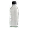 200ml Clear Flat Oval (28mm)