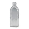 200ml Clear Flat Oval (28mm)