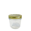 200ml Quattro Jar & 86mm Gold Preserving Screw