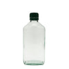 200ml Squat Clear Flat Oval (24mm)