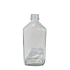 200ml Squat Clear Flat Oval (24mm)