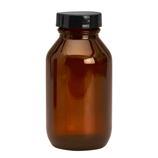 200ml Amber Glass Tablet (38mm)