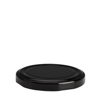 63mm Black Metal Twist Cap