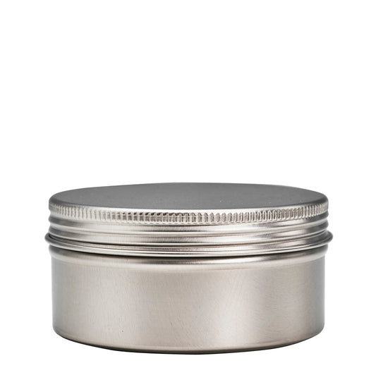 250ml Aluminium Pot & Alum Screw Cap