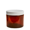 250ml Amber Cos Pot (79mm) (250ml capacity)