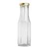 250ml Clear Hex Sauce Bottle (43mm)