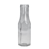 250ml Clear Hex Sauce Bottle (43mm)