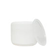 250ml White Plastic Cos Pot