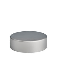 40mm Brushed Aluminium Wadded Cap