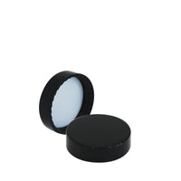 48mm Black Deep Wadded Cap