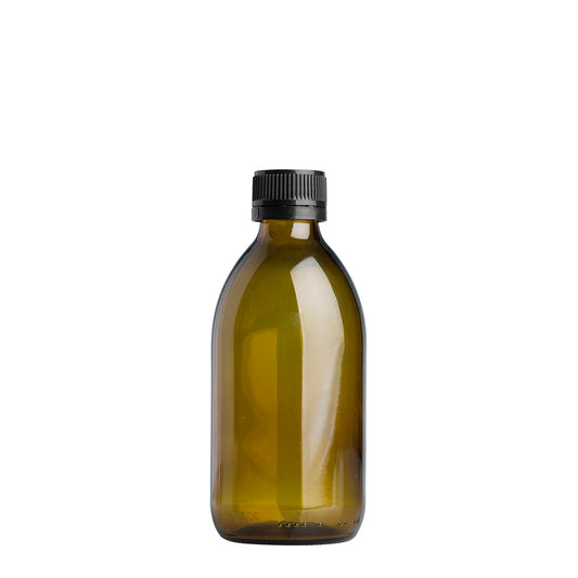 300ml Amber Syrup Btl (28mm)