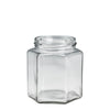390ml Hex Jar (70mm)
