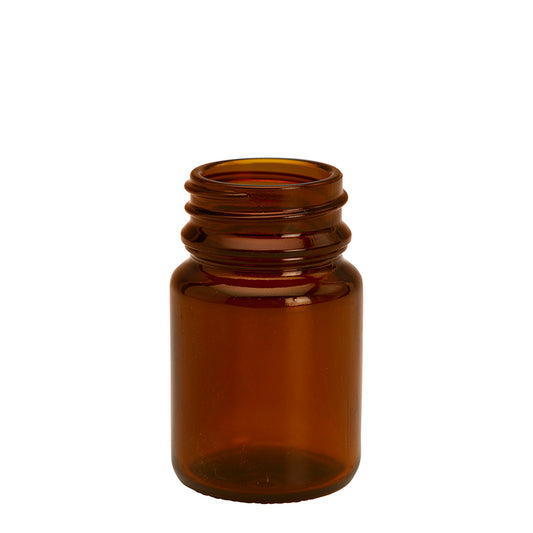 30ml Amber Glass Tablet (33mm)