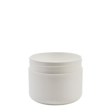100ml White Plastic Cos Pot