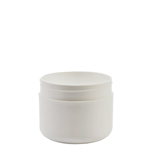 100ml White Plastic Cos Pot