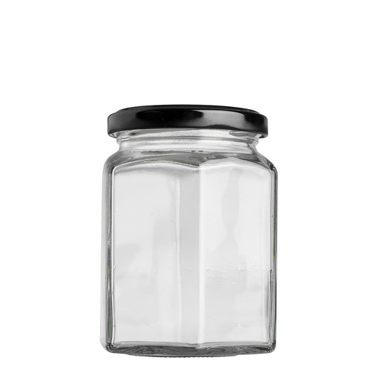 285ml Hex Jar (63mm)