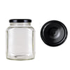 380ml Diamond Hex Jar (63mm)